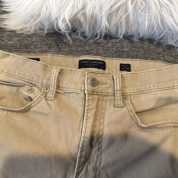 Lucky Brand LA 121 Slim Straight Men’s Pants Size 30x32 – Very Good Condition - Picture 3 of 8